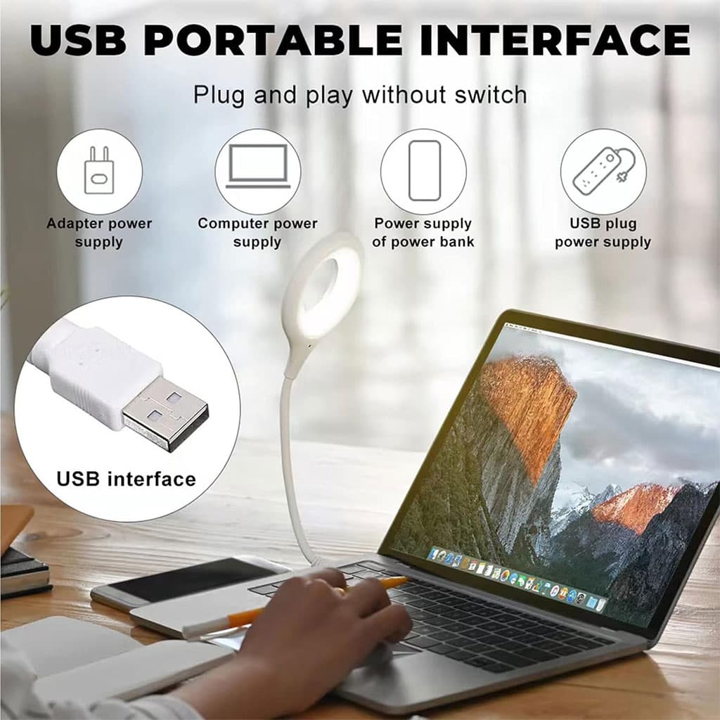 Lampe LED USB de Lecture à Commande Vocale – مصباح يعمل بالصوت - Électronique - صورة 6