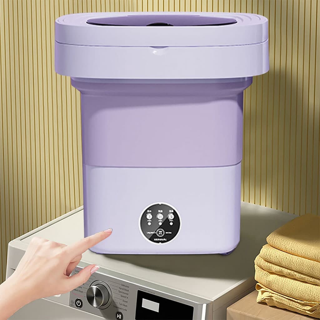 Mini Machine à Laver Pliable et Portable 3 Modes avec Fonction Déshydratation – غسالة ملابس محمولة - Maison - صورة 5