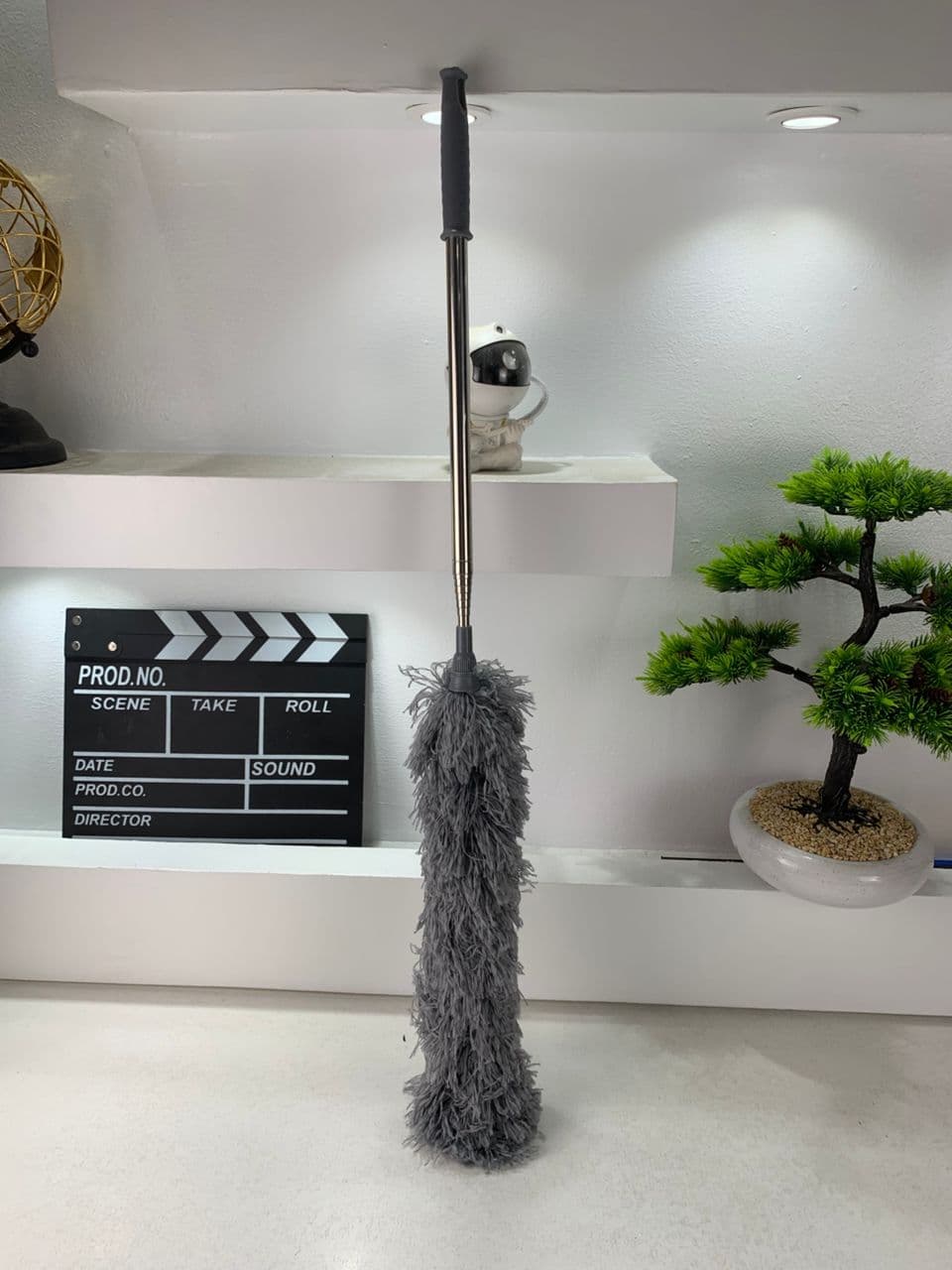 Plumeau télescopique Lavable en Microfibre – أداة تنظيف في الزوايا البعيدة - Maison - صورة حقيقية 7