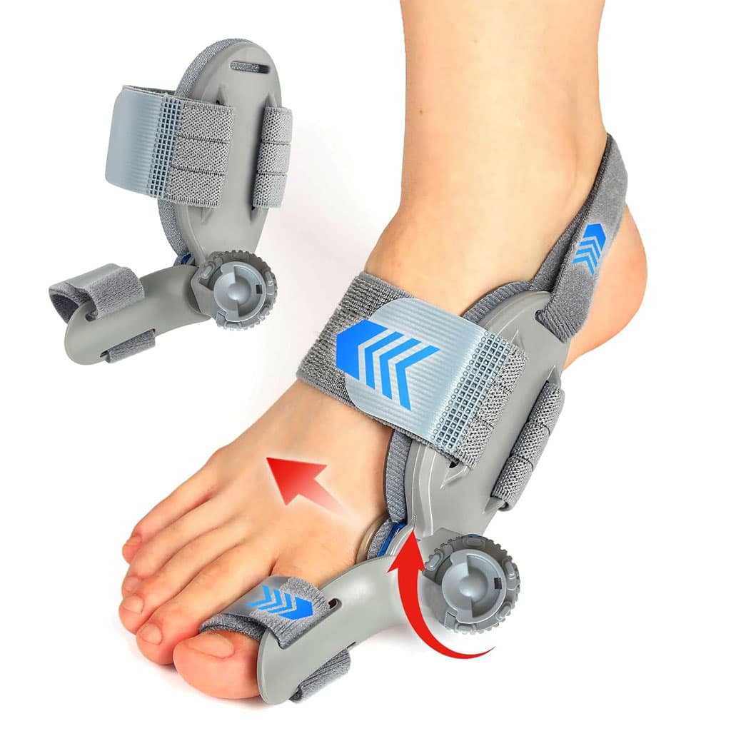 Correcteur Hallux Valgus pour Femme et Homme avec Molette Réglable – مصحح وضعية القدم - Soins et Beauté - صورة 1