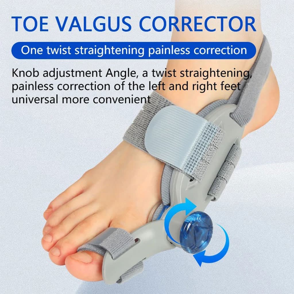 Correcteur Hallux Valgus pour Femme et Homme avec Molette Réglable – مصحح وضعية القدم - Soins et Beauté - صورة 3