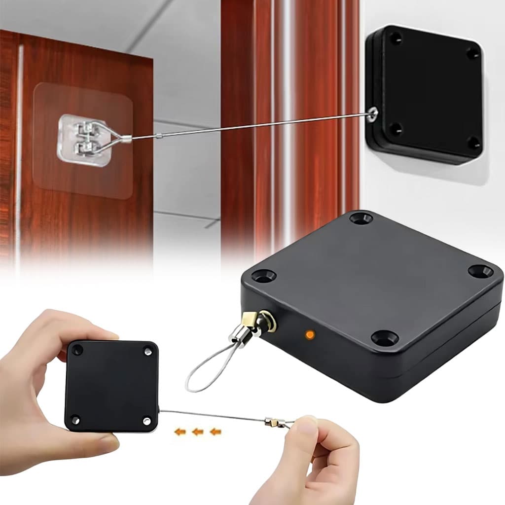 Ferme-porte automatique sans perforation – أداة غلق الباب أوتوماتكيا - Maison - صورة 1