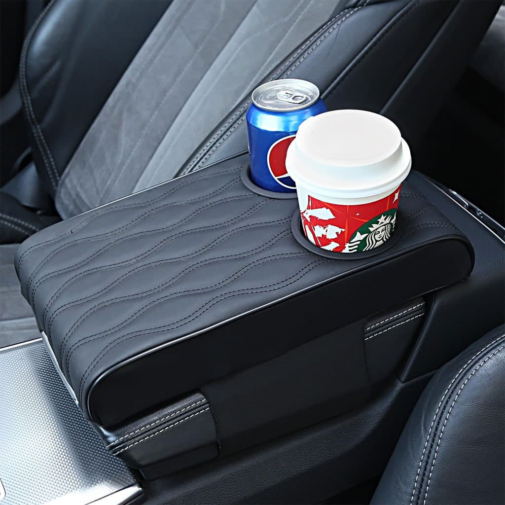 Housse d’accoudoir de voiture avec porte-gobelet - Accessoires Auto/Moto - صورة 1