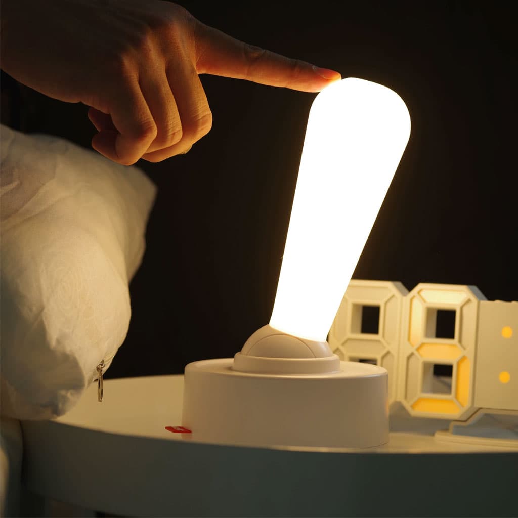 Veilleuse LED à Levier avec Interrupteur à bascule Rechargeable – مصباح غرف نوم قابل للشحن - Électronique - صورة 1