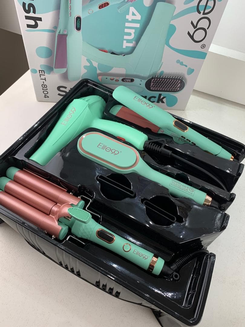 Elite99 Styling 4en1 Pack Ultime pour des Cheveux Parfaits – مجموعة العناية بالشعر 4في1 - Soins et Beauté - صورة حقيقية 6