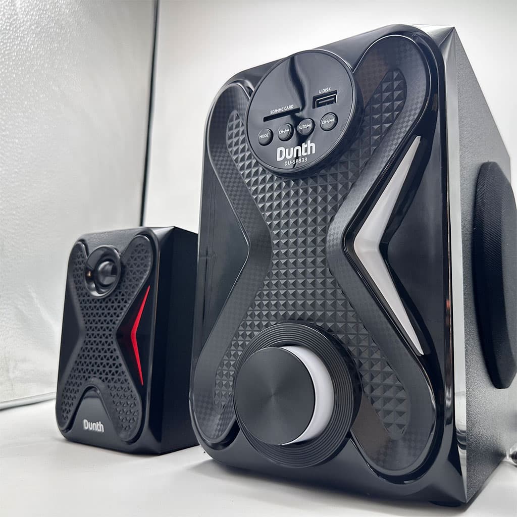 Haut-Parleur DUNTH 8000 W LED BT/AUX/USB/FM Radio DU-SP833 – مكبر صوت إحترافي أصلي - Électronique - صورة 3