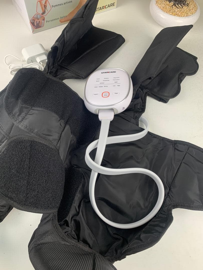 StariCare Appareil de pressothérapie pour les jambes – جهاز العلاج بالضغط للساقين - Soins et Beauté - صورة حقيقية 9