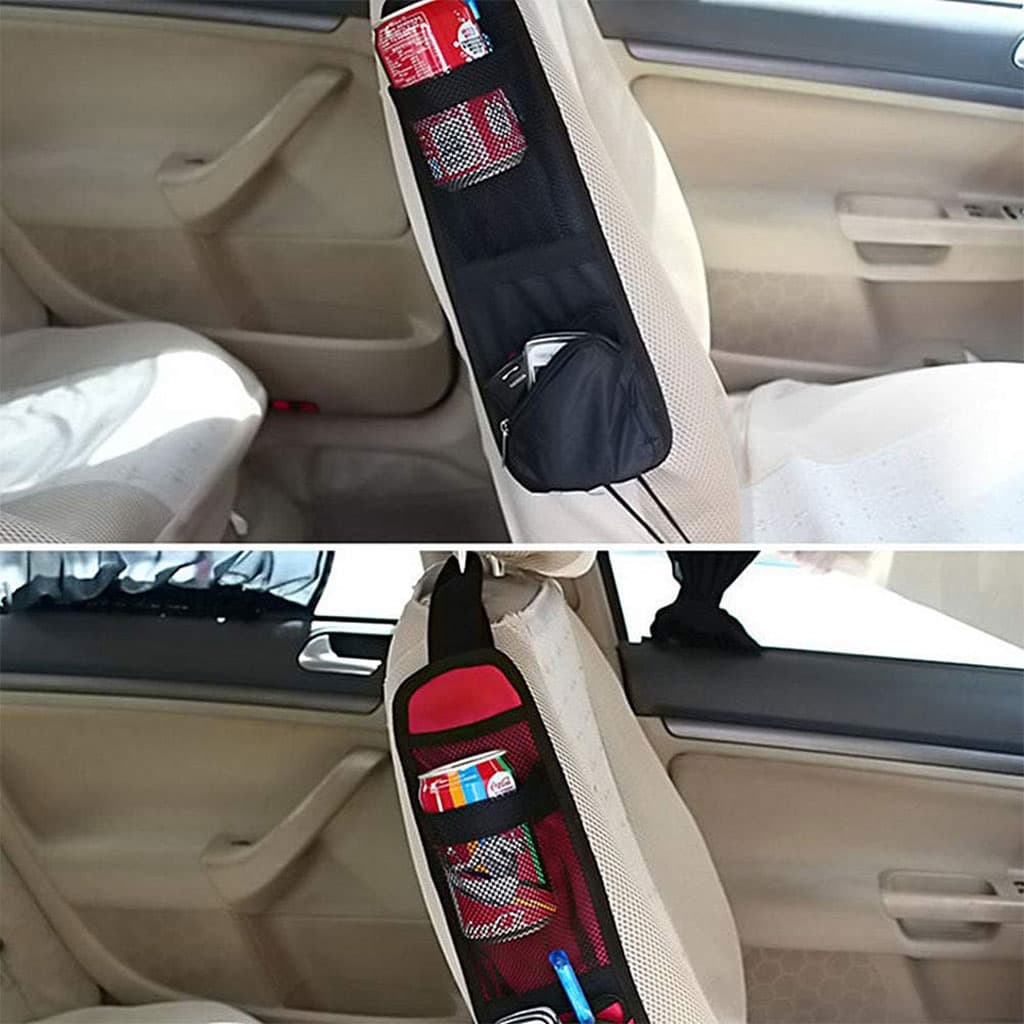 Organisateur latéral de siège de voiture multi-poches 1PCS – منظم أغراض في السيارة - Accessoires Auto/Moto - صورة 6