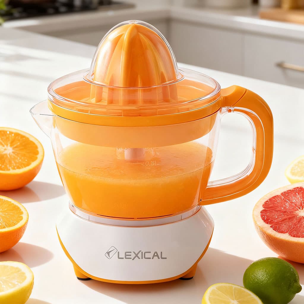Presse Agrume électrique 25W à Double rotation LEXICAL – عصارة حمضيات كهربائية - Cuisine - صورة 1