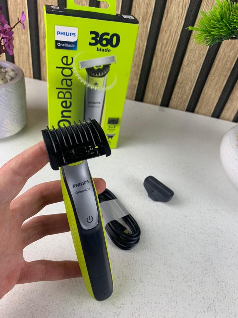 Philips OneBlade QP2734/23 Tondeuse Rechargeable Original – ماكينة حلاقة أصلية للرجال - Soins et Beauté - صورة حقيقية 9