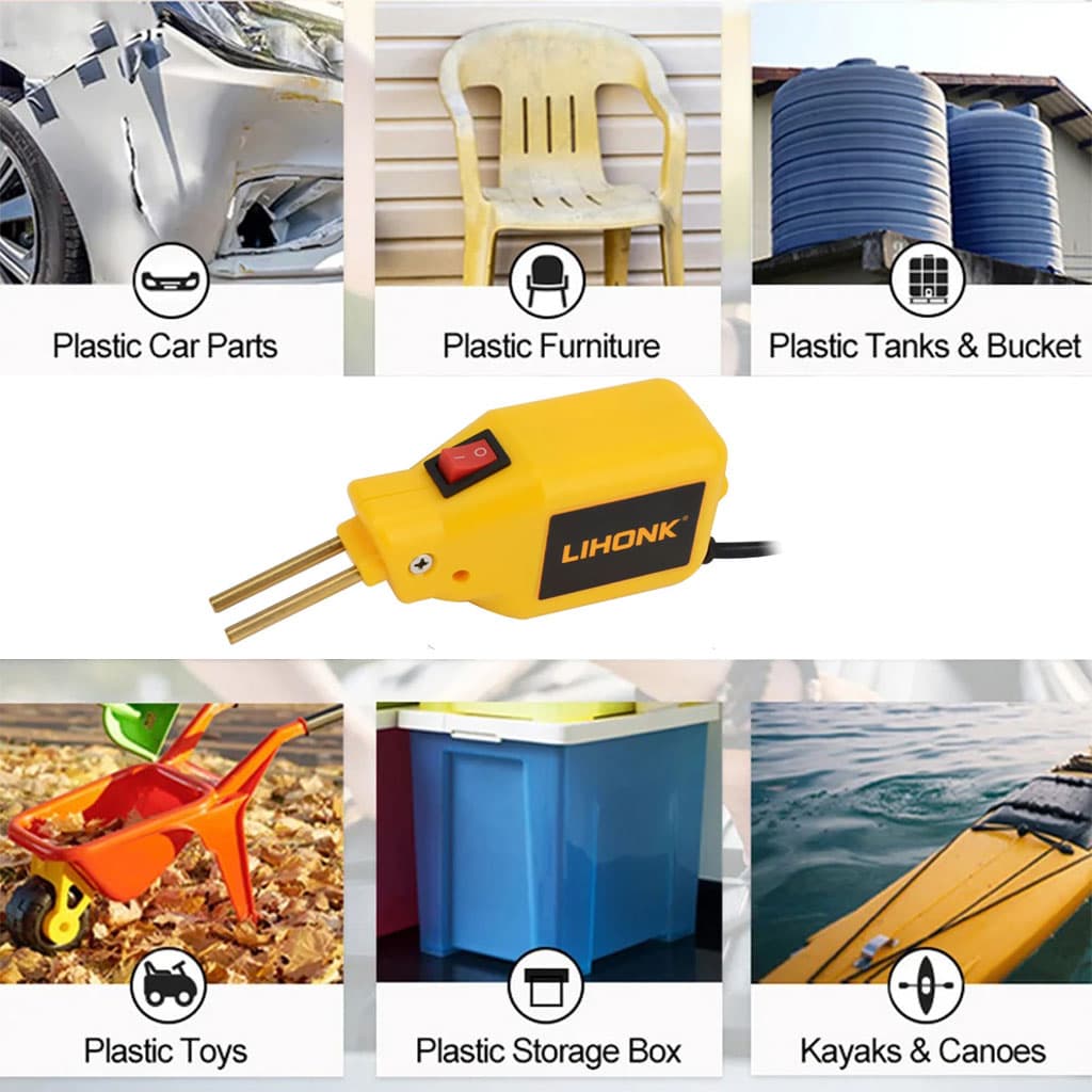Mini Soudeuse de Plastique Parechoc 50W avec 200 agrafes inclus – جهاز تلحيم البلاستيك - Outillage et Bricolage - صورة 4