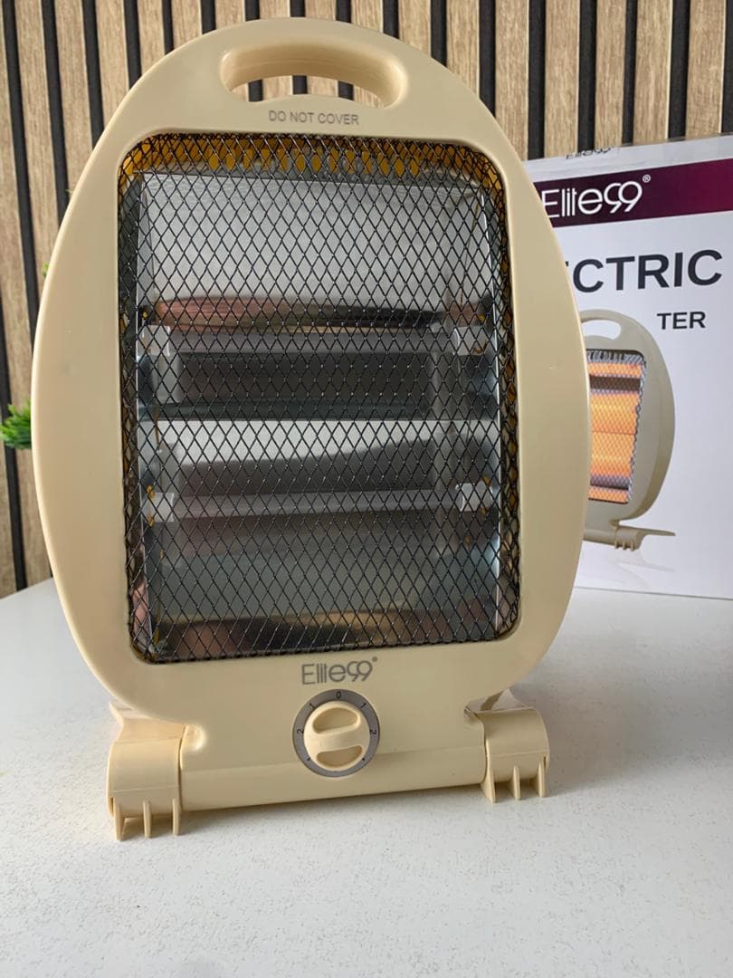 Chauffage à quartz 2 niveaux de chauffe de 800W avec Interrupteur de sécurité – مدفأة كهربائية - Produits de saison - صورة حقيقية 7