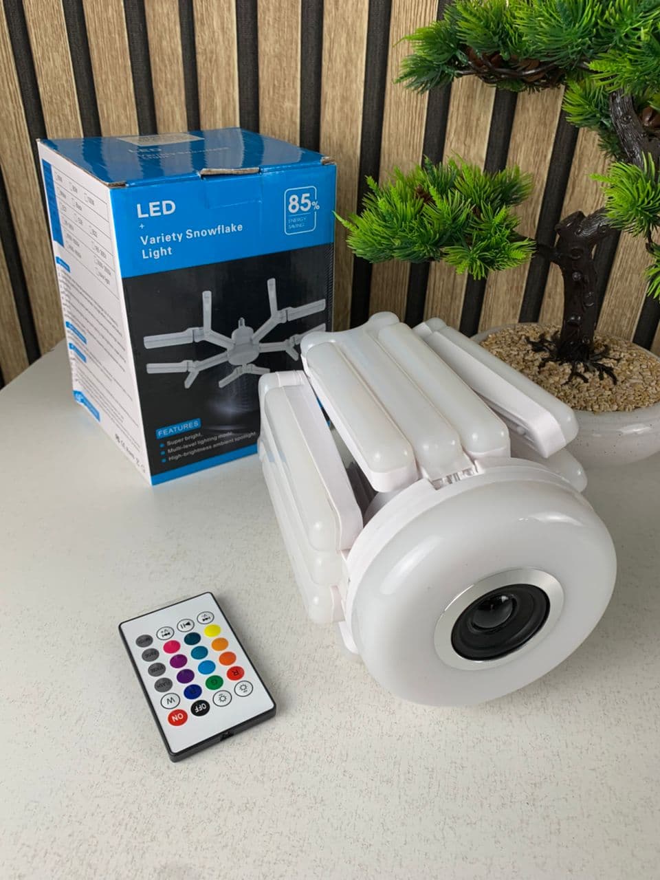Lampe LED à visser déformable ultra lumineuse 6500K - Électronique - صورة حقيقية 10