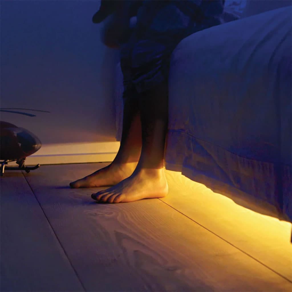 Bande LED lumineuse à détecteur de mouvement pour lit 3000K lumière chaude App Control - Électronique - صورة 6
