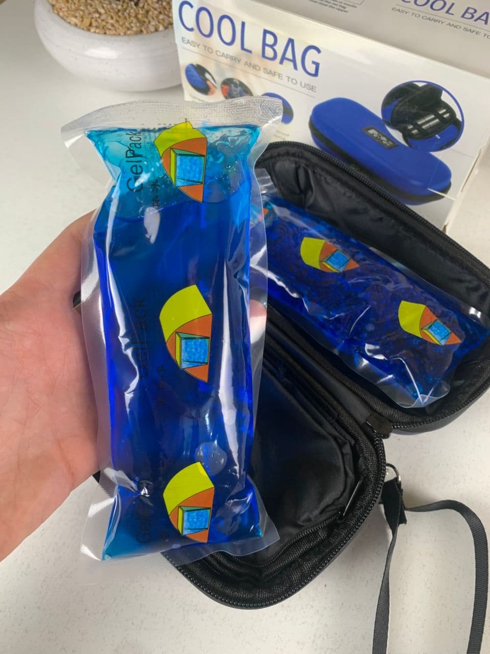 Trousse isotherme pour insuline avec écran afficheur de température - Divers - صورة حقيقية 10