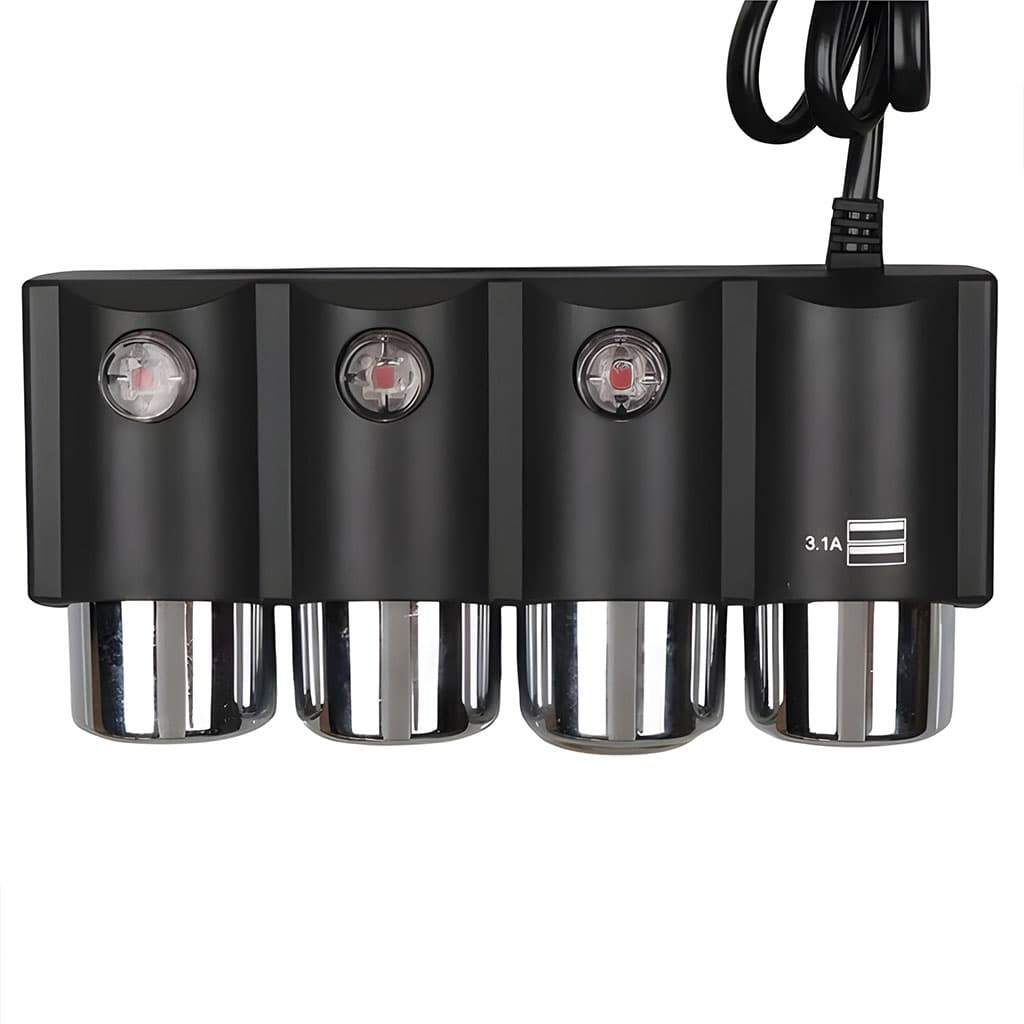 Olesson Extension allume cig-are OEM avec 2 ports charge rapide - Accessoires Auto/Moto - صورة 5