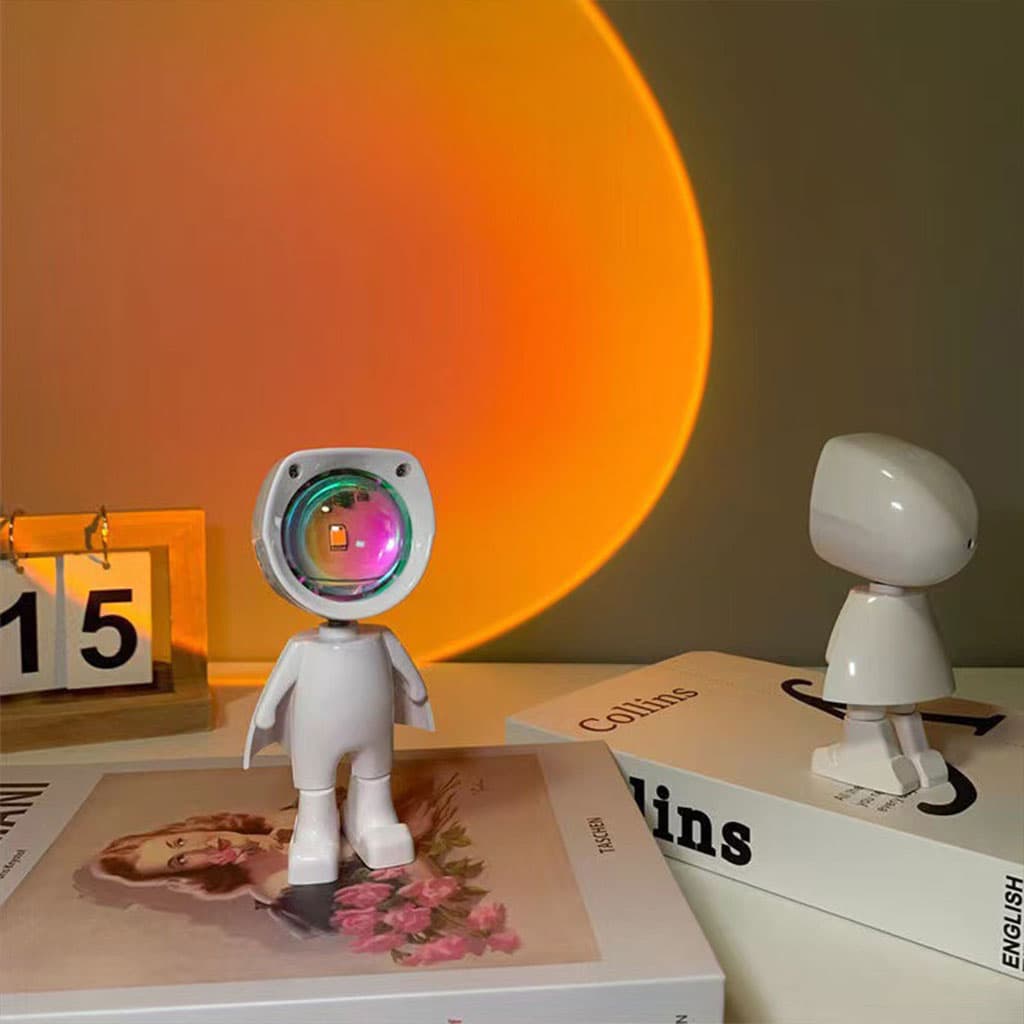 Astronaute Lampe de coucher de soleil pour chambre et décoration intérieure - Décoration - صورة 4