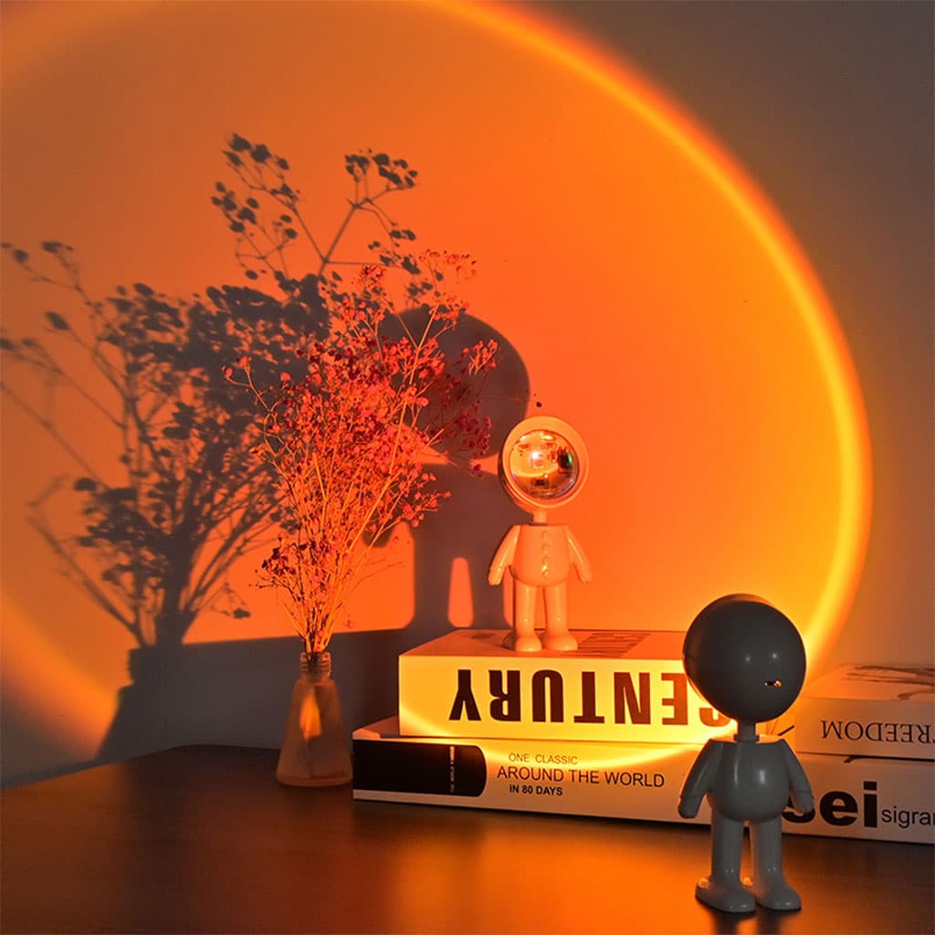 Astronaute Lampe de coucher de soleil pour chambre et décoration intérieure - Décoration - صورة 6