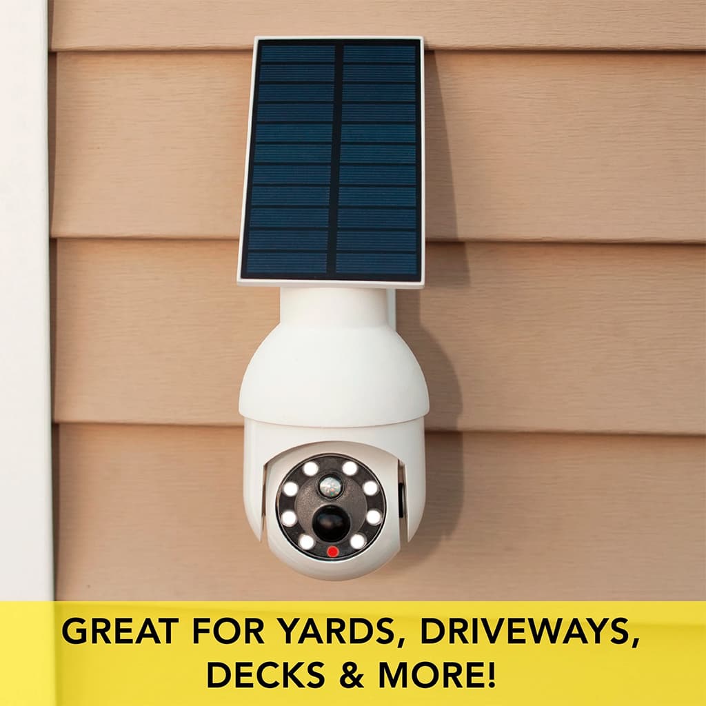 Faux caméra et lampe solaire à détecteur de mouvement – مصباح ليلي على شكل كاميرة - Outillage et Bricolage - صورة 2