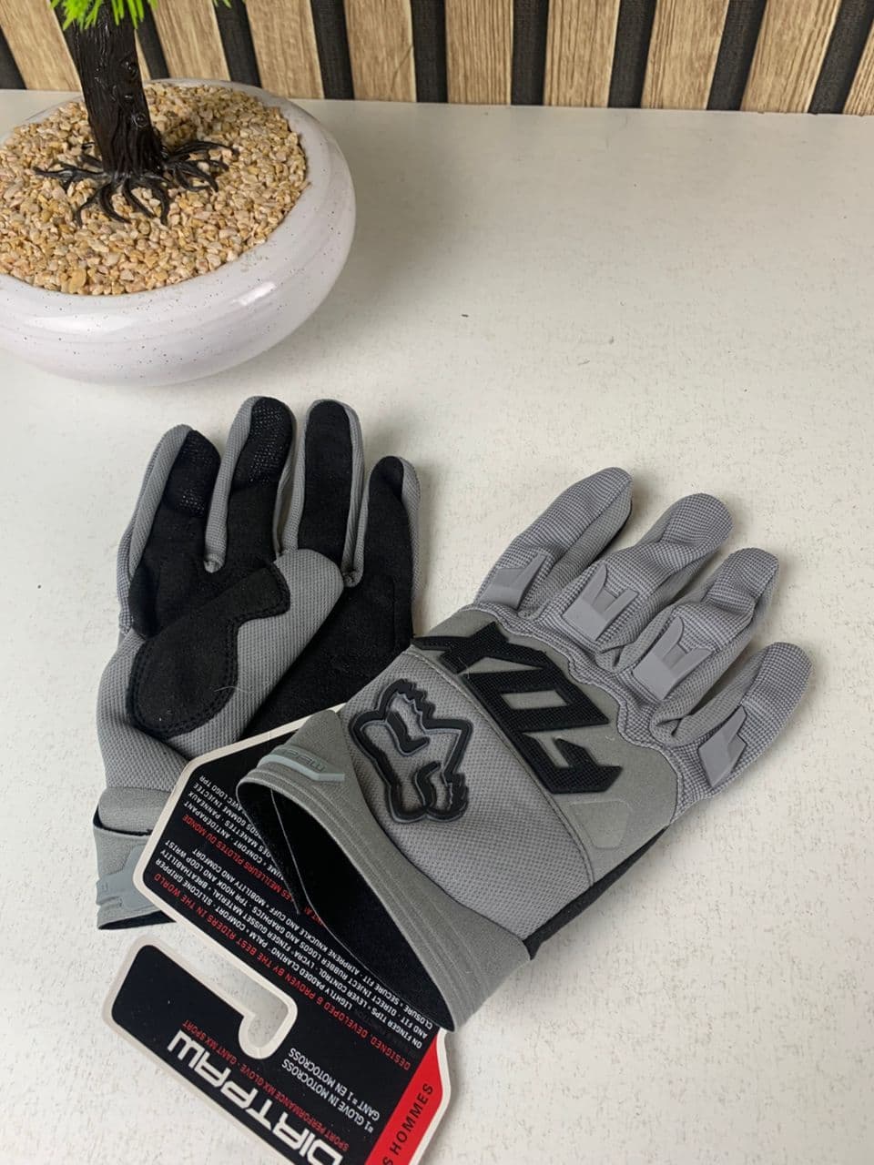 Gants Fox Racing pour motocross, tactiles – قفازات فوكس ريسينغ للدراجات النارية - Accessoires Auto/Moto - صورة حقيقية 5