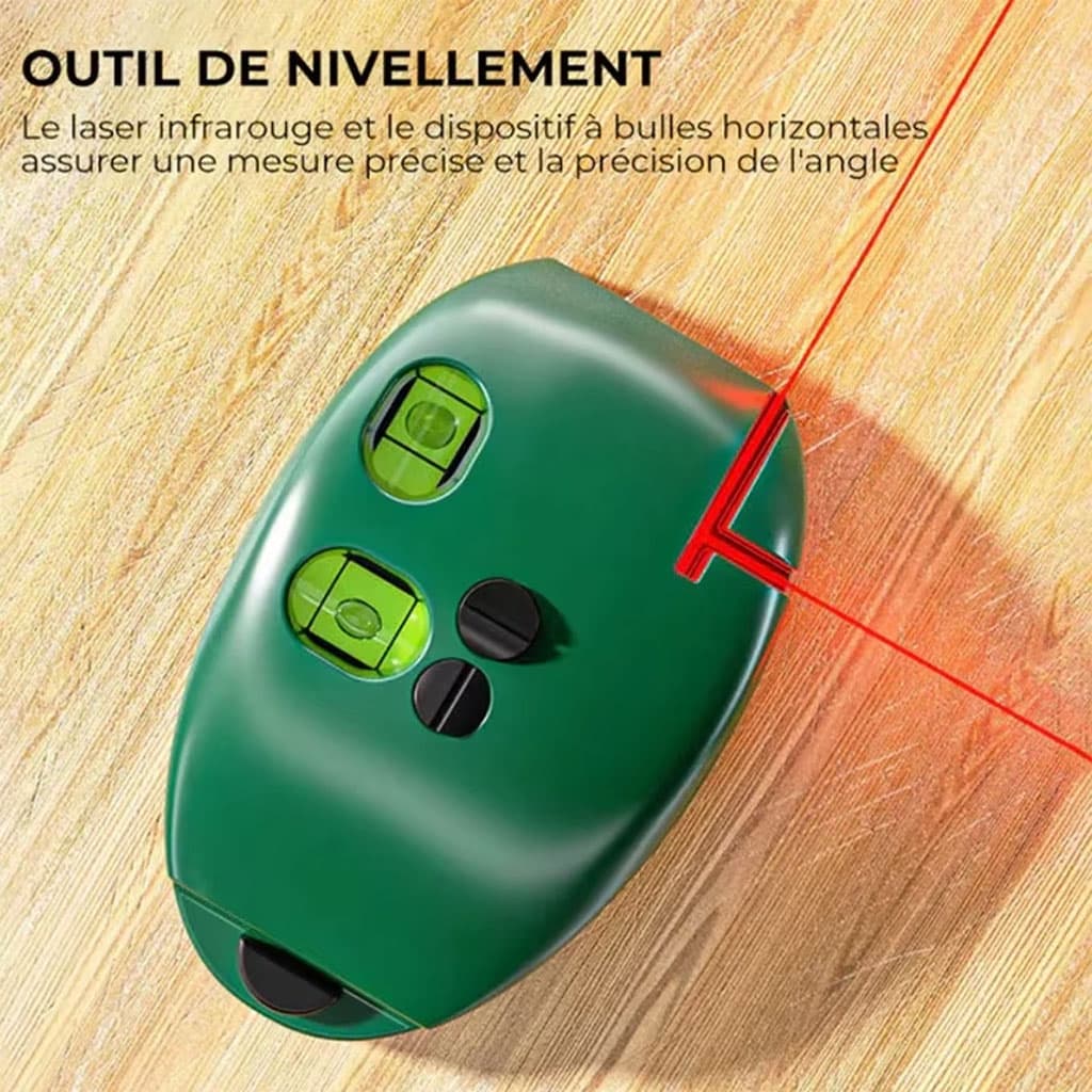 Balance Laser électronique Portable à 90 degrés – جهاز تحديد مستوى ليزر - Outillage et Bricolage - صورة 1