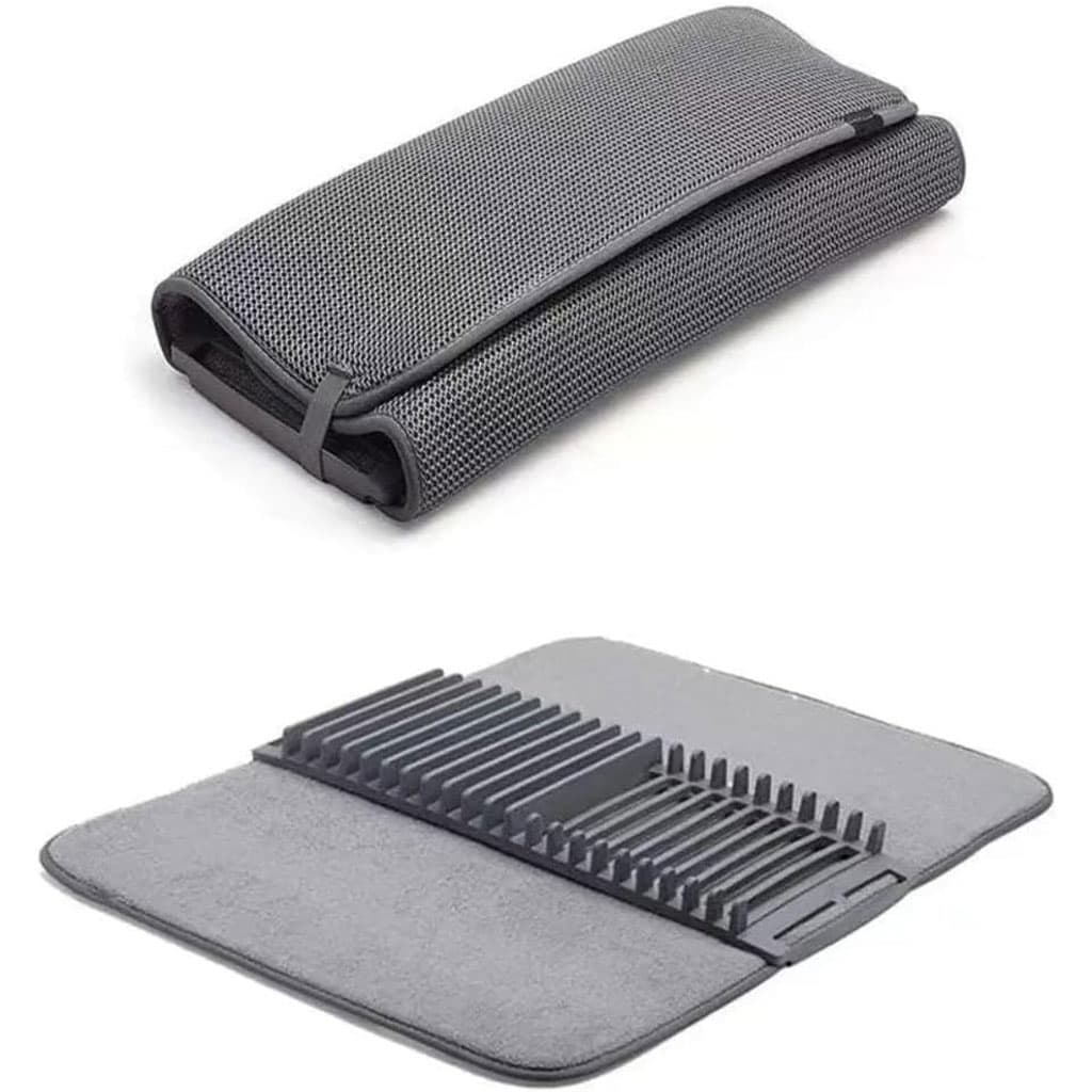 Serviette absorbant en fibres microscopiques avec une base amovible pour vaisselles – منشفة تنشيف و تجفيف الأواني - Cuisine - صورة 3