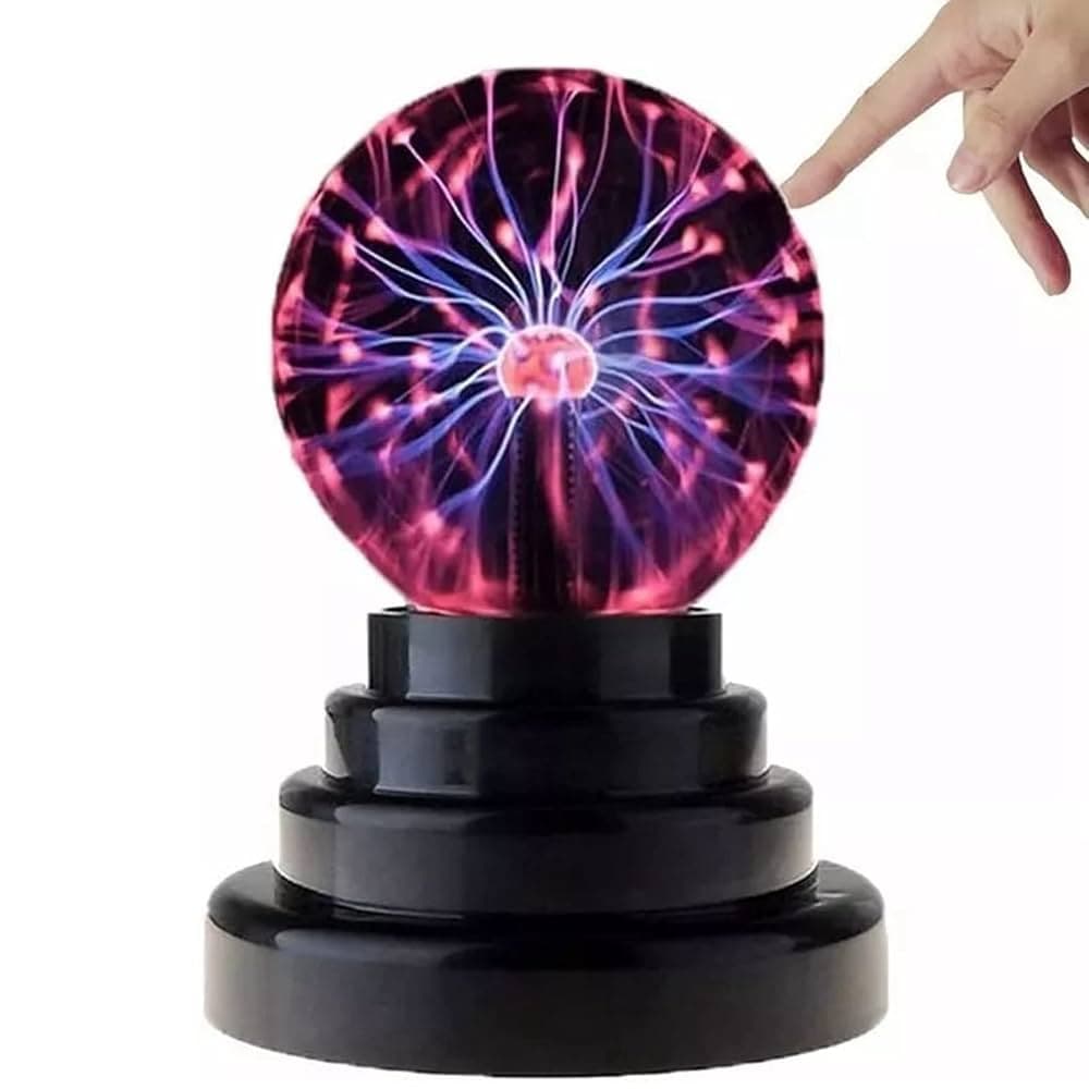 Lampe boule plasma sphérique ionique tactile – مصباح بلازما - Électronique - صورة 1