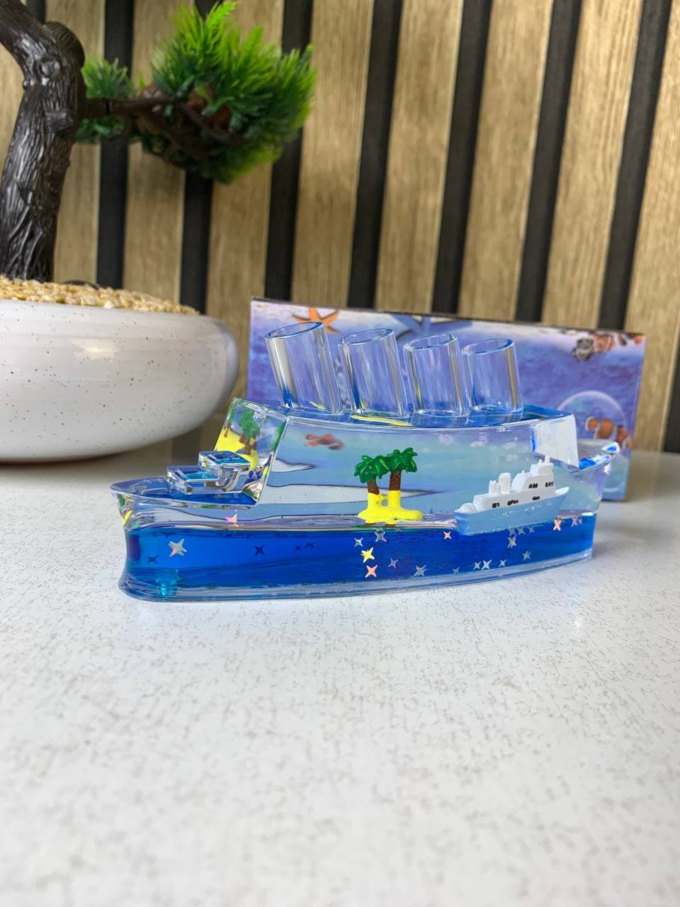 Décoration en forme de bateau de croisière insubmersible - زينة على شكل سفينة سياحية لا تغرق - Décoration - صورة حقيقية 8