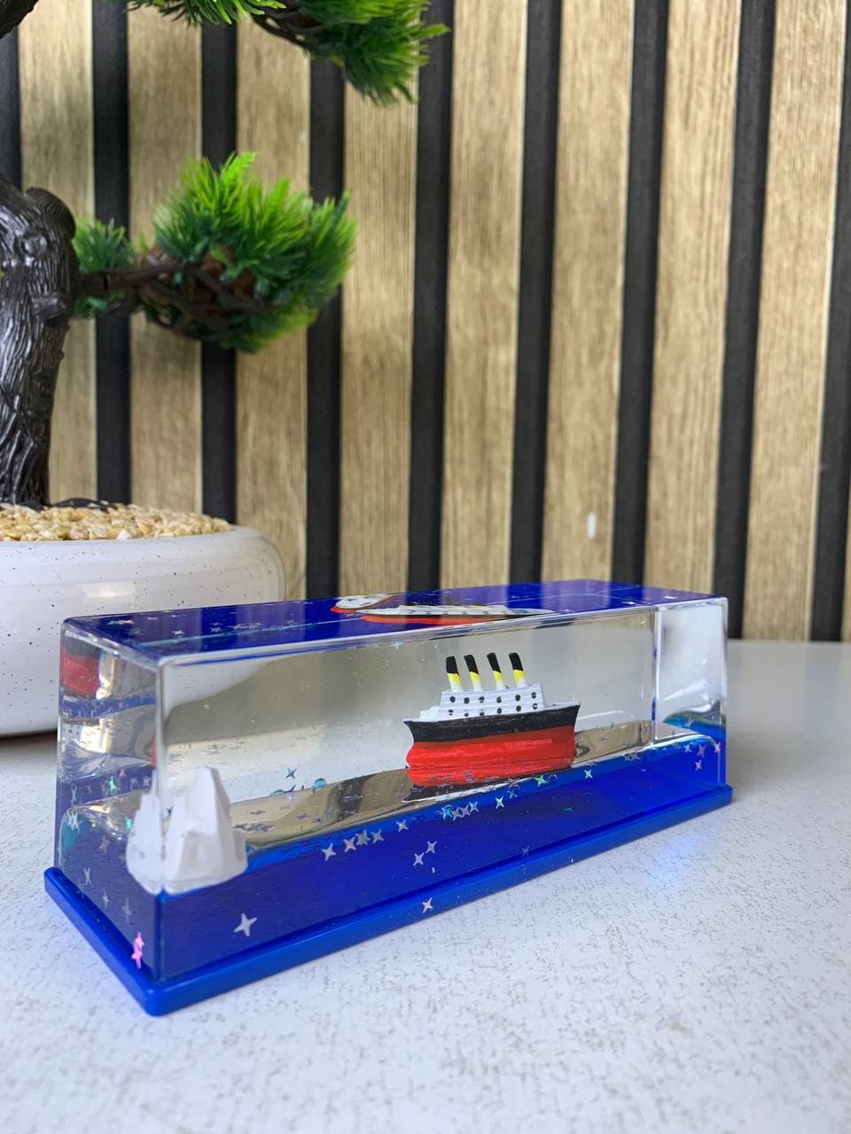 Décoration en forme de bateau de croisière insubmersible V2 - زينة على شكل سفينة سياحية لا تغرق - Décoration - صورة حقيقية 8