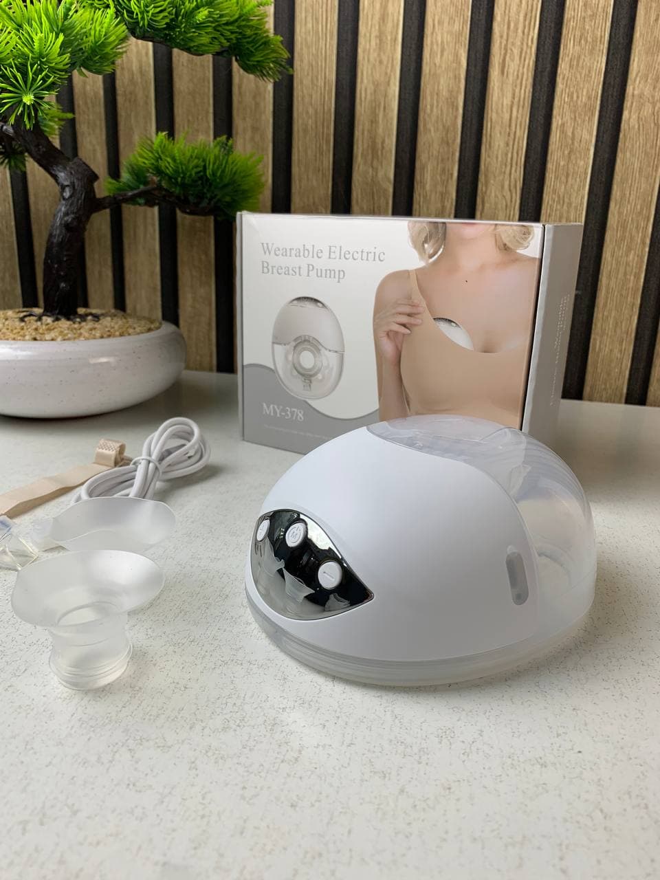 Tire Lait Electrique Mains Libres MY-378 4 Modes 12 Niveaux - جهاز إستخراج الحليب - Maternité - صورة حقيقية 8