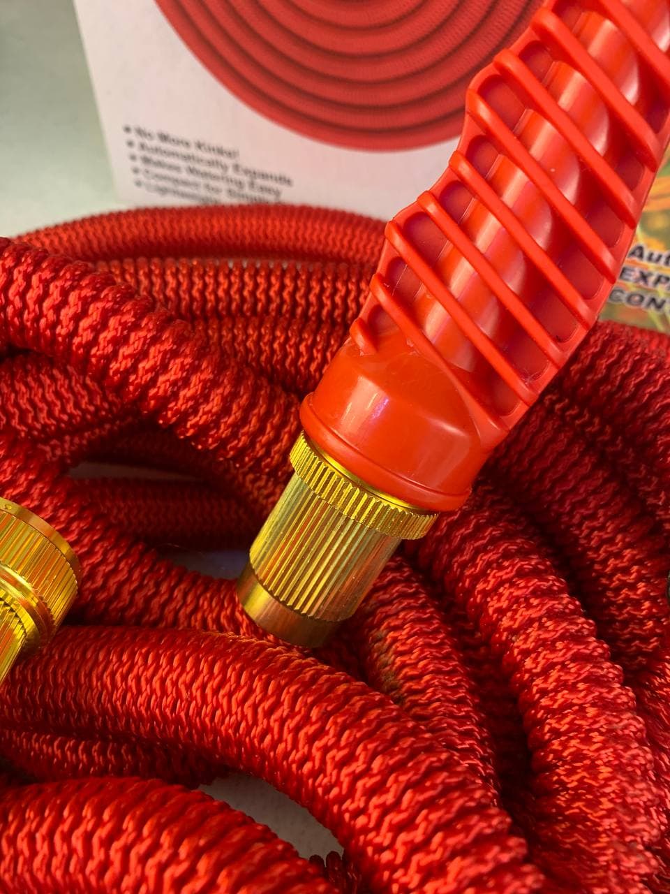 Tuyau de Jardin Extensible Magic Hose 7.5m jusqu'a 35m - خرطوم حديقة قابل للتمدد - Outillage et Bricolage - صورة حقيقية 10