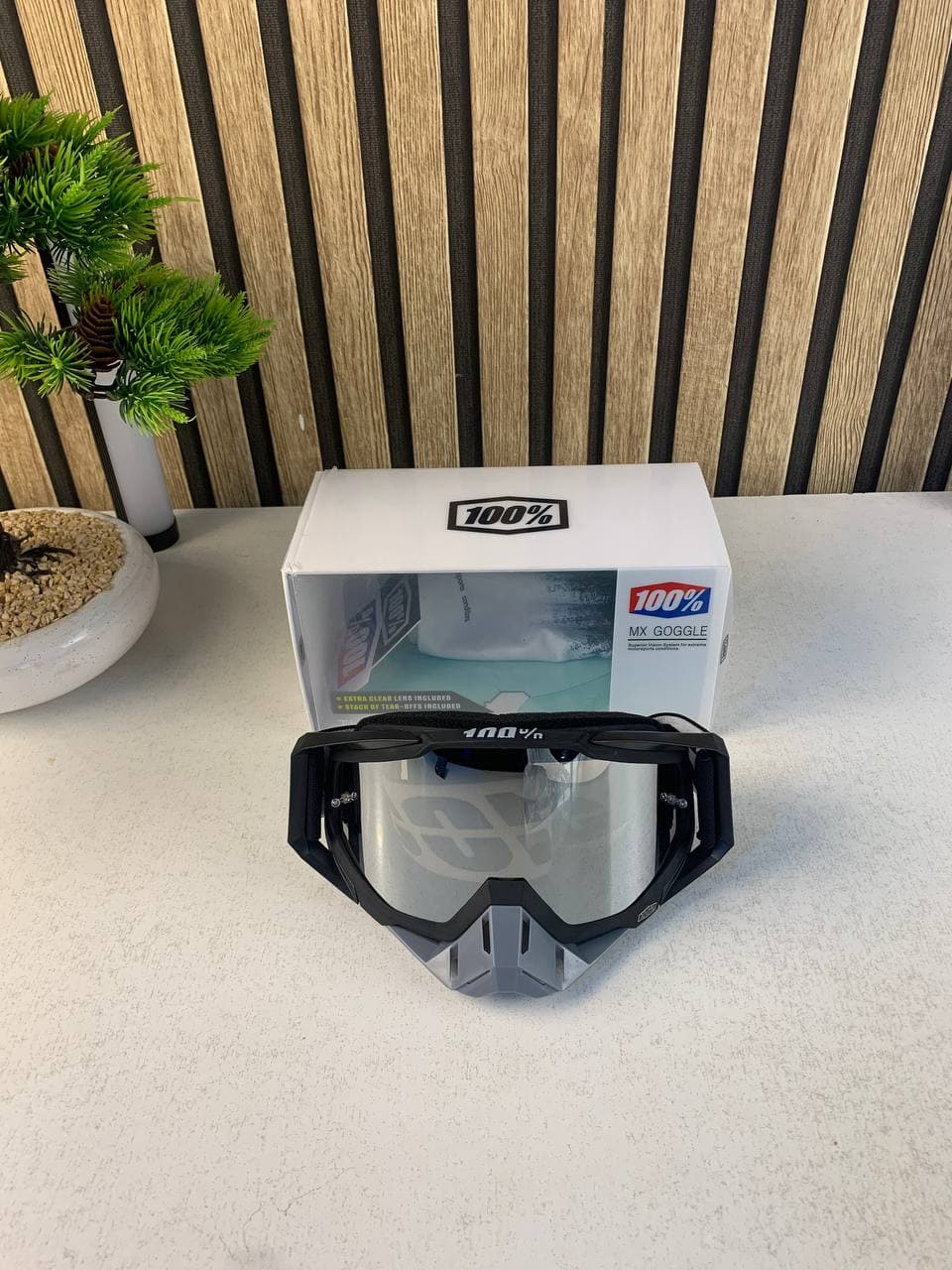 Lunettes Motocross RX Goggles RaceCraft Protection Totale Coupe-vent - نظارات سائقي الدراجات - Accessoires Auto/Moto - صورة حقيقية 12