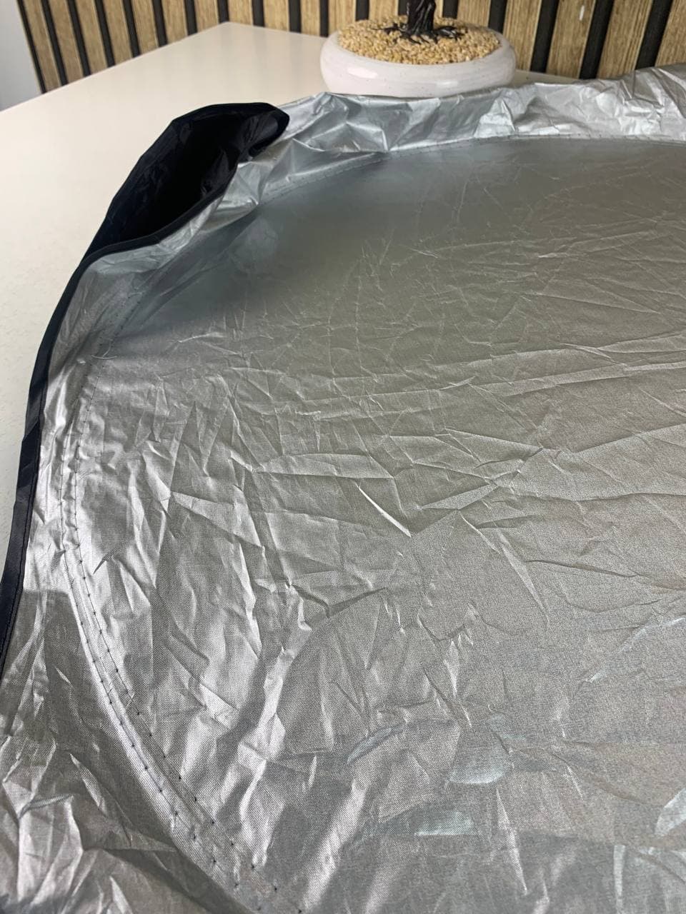Pare-soleil de pare-brise avant et arrière de voiture protection solaire et UV - مظلة شمسية للسيارة - Accessoires Auto/Moto - صورة حقيقية 9