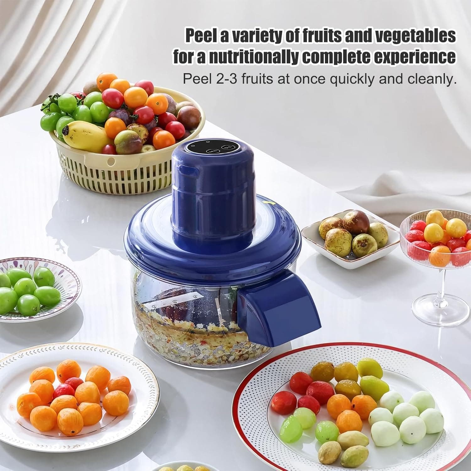 Éplucheur Électrique Innovant pour Fruits et Légumes - مقشرة الفواكه والخضروات - Cuisine - صورة 3