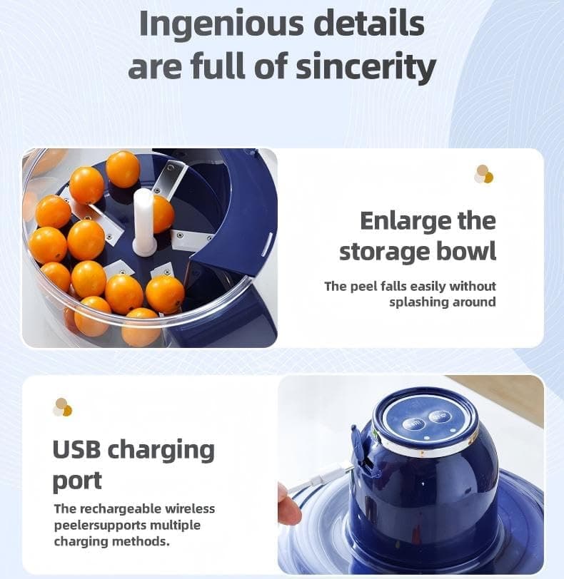 Éplucheur Électrique Innovant pour Fruits et Légumes - مقشرة الفواكه والخضروات - Cuisine - صورة 10