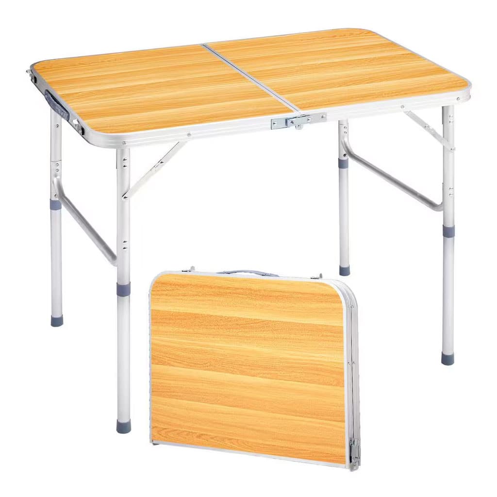 Table de Camping en Aluminium à Hauteur Réglable - طاولة تخييم ألمنيوم قابلة لتعديل الارتفاع - Camping et Randonnée - صورة 1