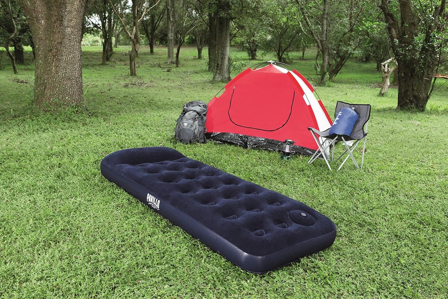Matelas Gonflable avec Pompe à Pied Intégrée (185x76cm) - مرتبة النوم الهوائية المتطورة مع مضخة قدم مدمجة - Camping et Randonnée - صورة 5