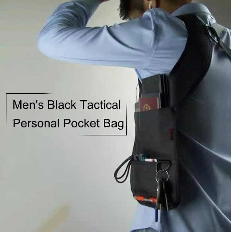 Sacoche sous-bras Anti-vol Multi-Poche Design Élégant Pour Voyage Quotidien - Sac à dos et Mode - صورة 9