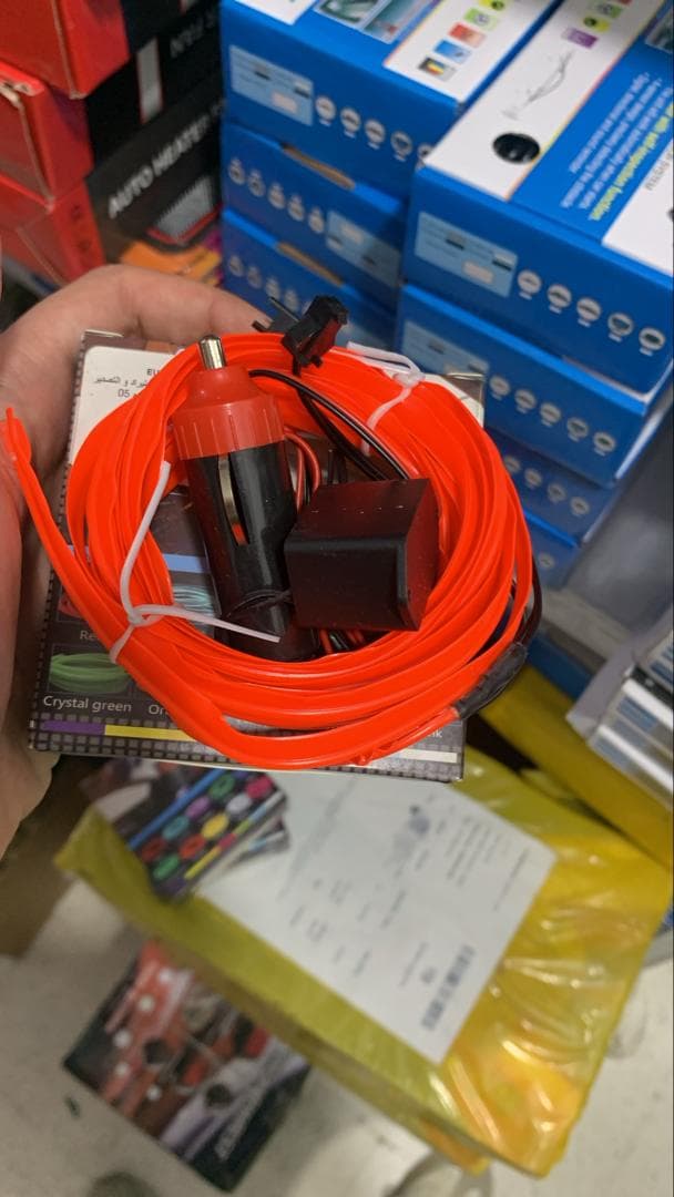 Cable Lumineux De Décoration Pour Salon De Voiture CCLL - Accessoires Auto/Moto - صورة حقيقية 8