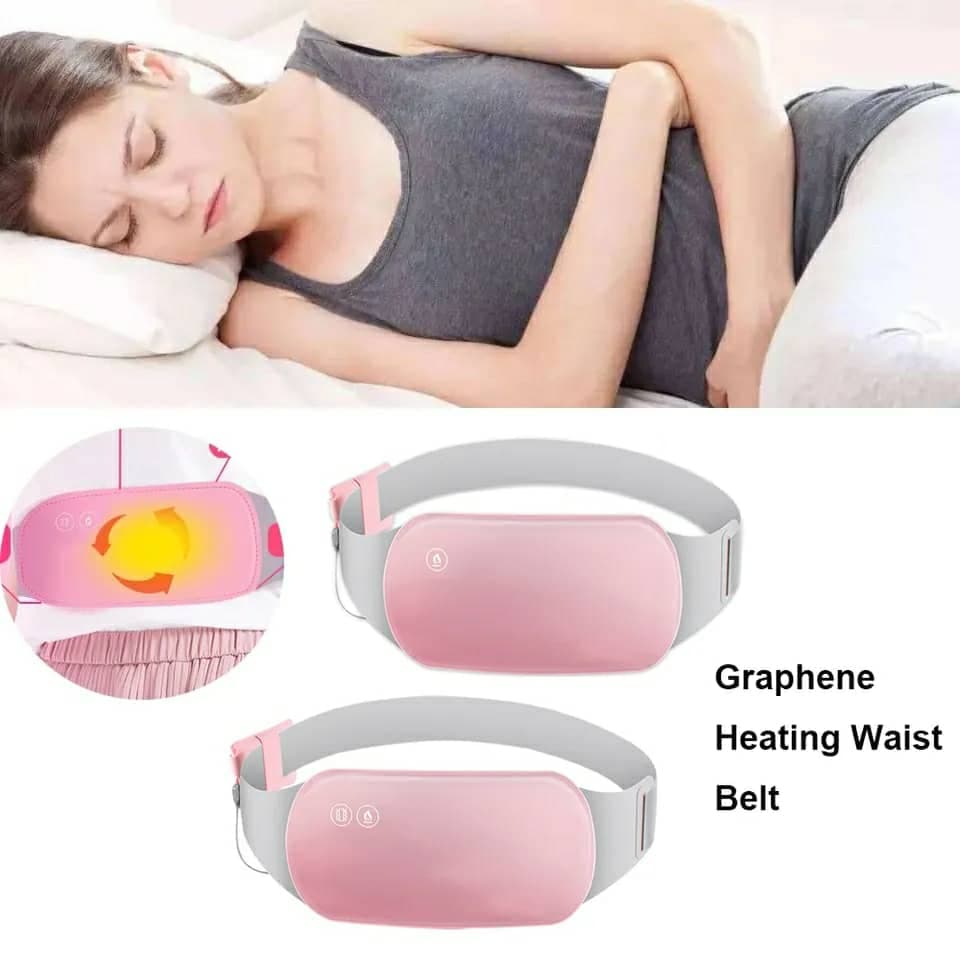 Ceinture Vibromasseur chauffant pour les douleurs menstruelles حزام هزاز ساخن لتسكين آلام الدورة الشهرية - Soins et Beauté - صورة 3