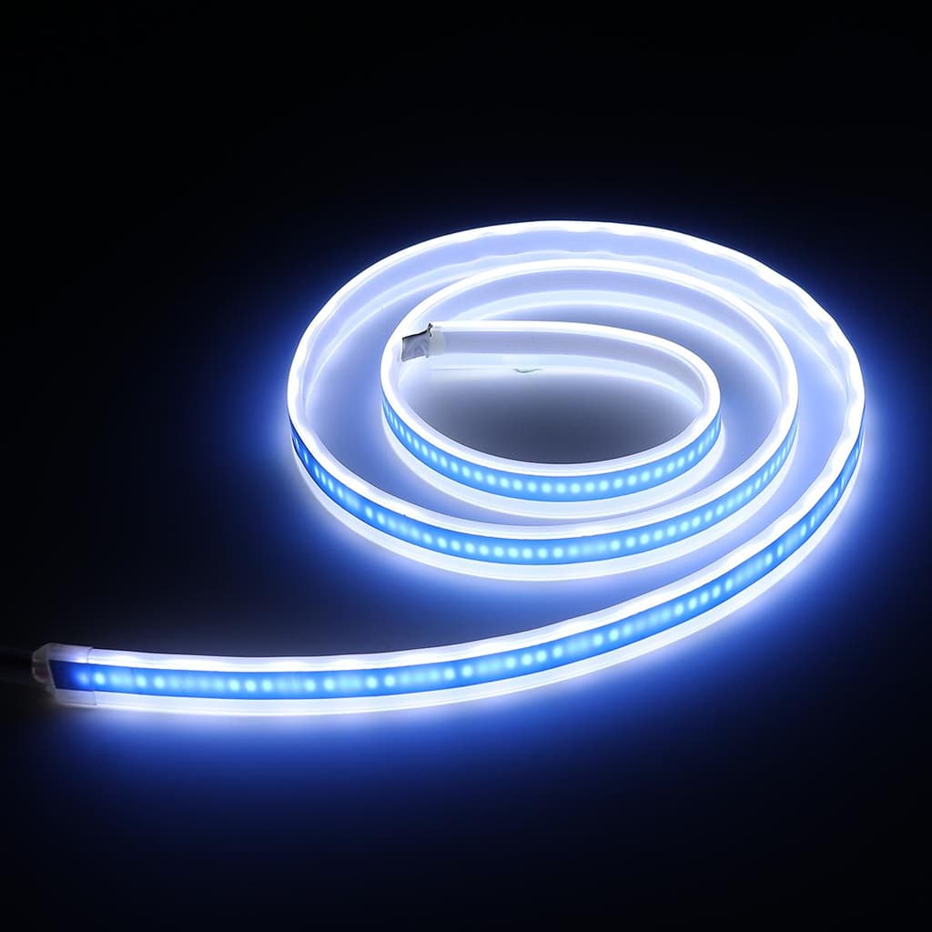Feux de Jour LED Et Clignotant 2Pcs Pour Phares de Voiture 60cm - Accessoires Auto/Moto - صورة 4