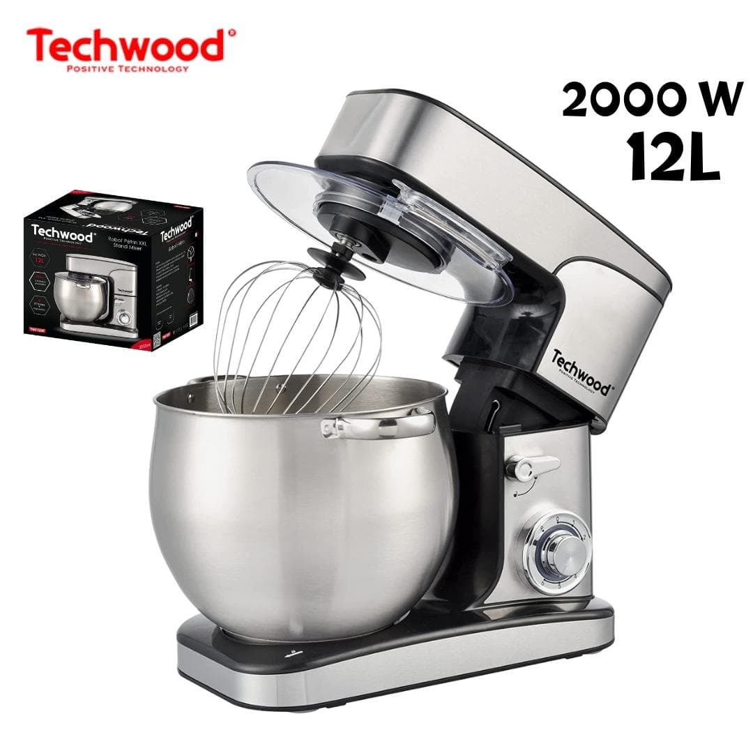 Techwood Robot Pétrin Professionel 12L 2000W TRO-1226 - Cuisine - صورة 1