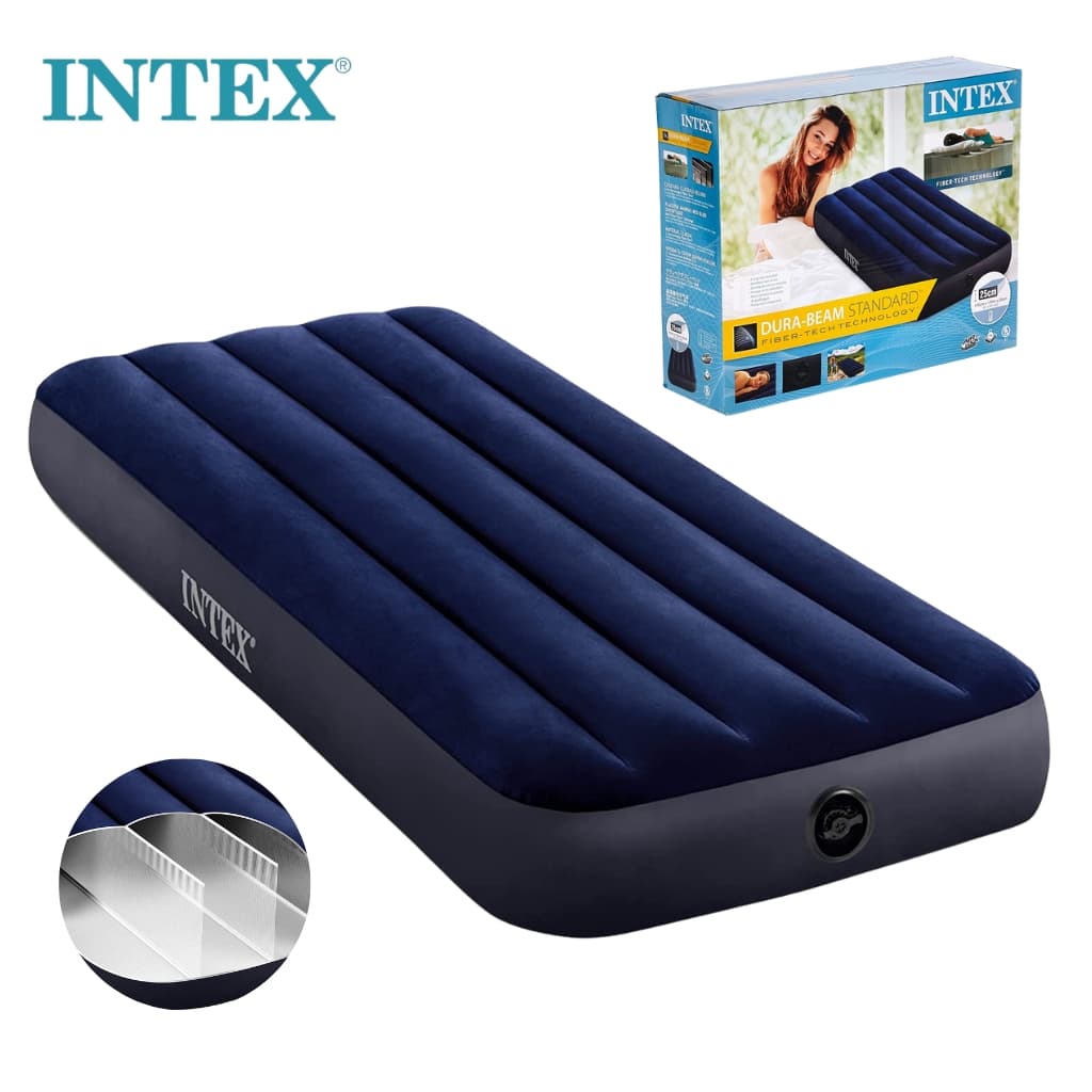 Matelas gonflable Fiber-Tech Technology 191×76×25cm – INTEX 64756 - Camping et Randonnée - صورة 1