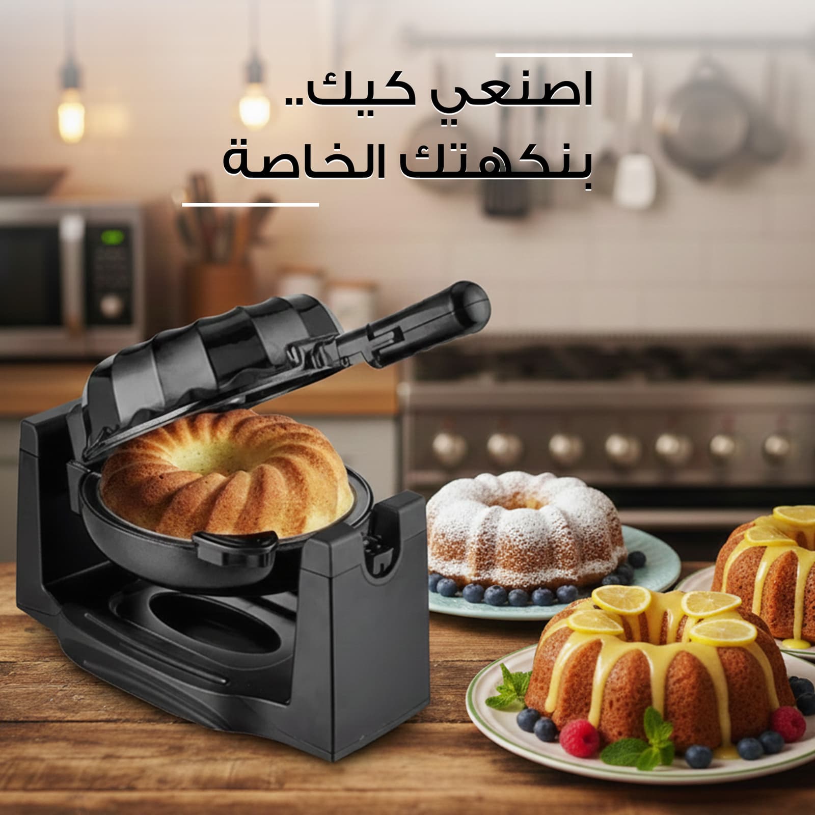 عرض العيد (صانعه الكعك السريعة سهلة الاستخدام) - أجهزة المطبخ - صورة 1