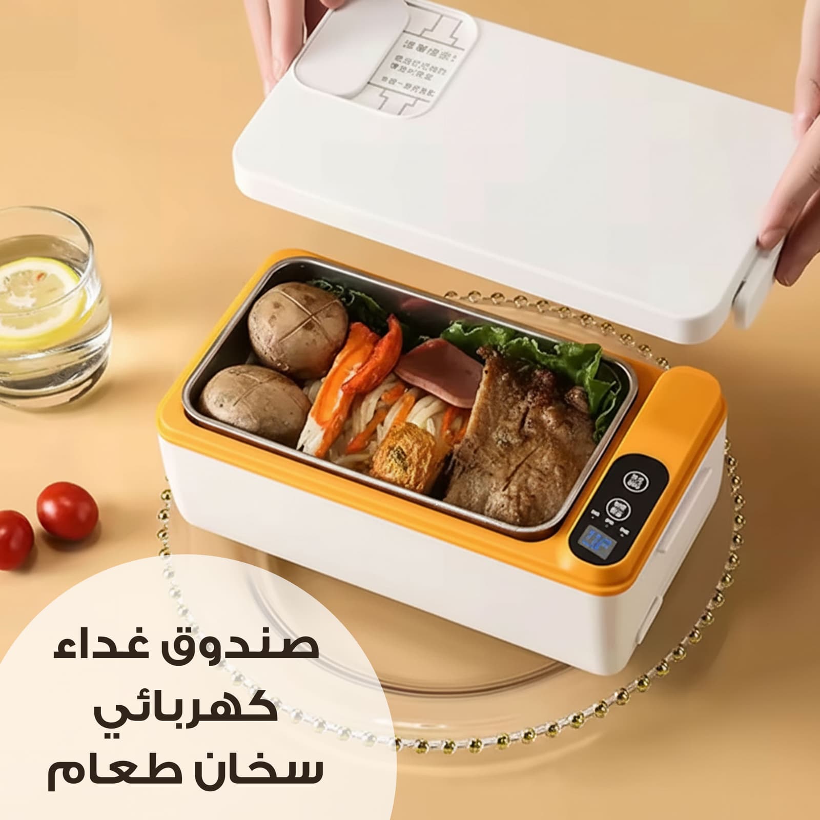 صندوق غداء كهربائي سخان طعام - أجهزة المطبخ - صورة 1