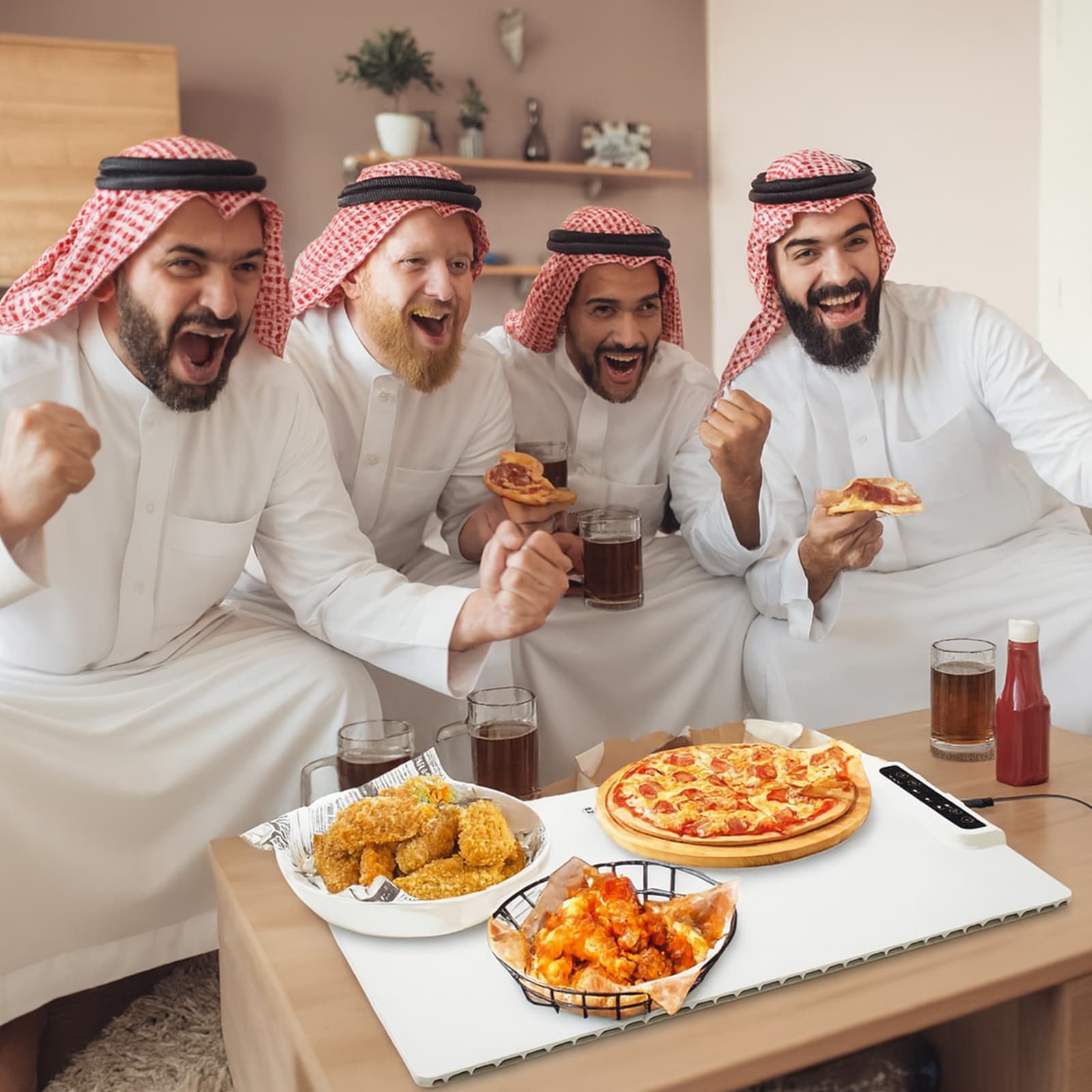 لوح تسخين الطعام للعزايم قابل للطي - أجهزة المطبخ - صورة 7