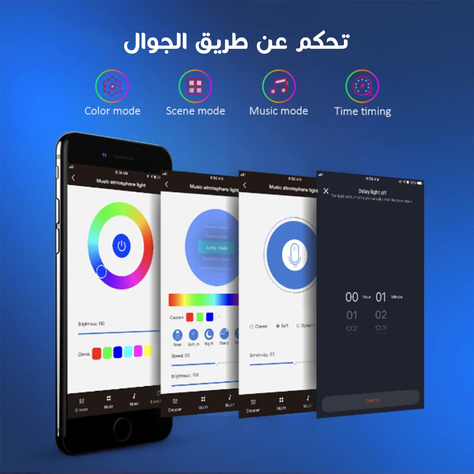 • اضاءة RGB ذكية مع مستشعر لشاشات التلفاز - الكترونيات اخرى - صورة 2