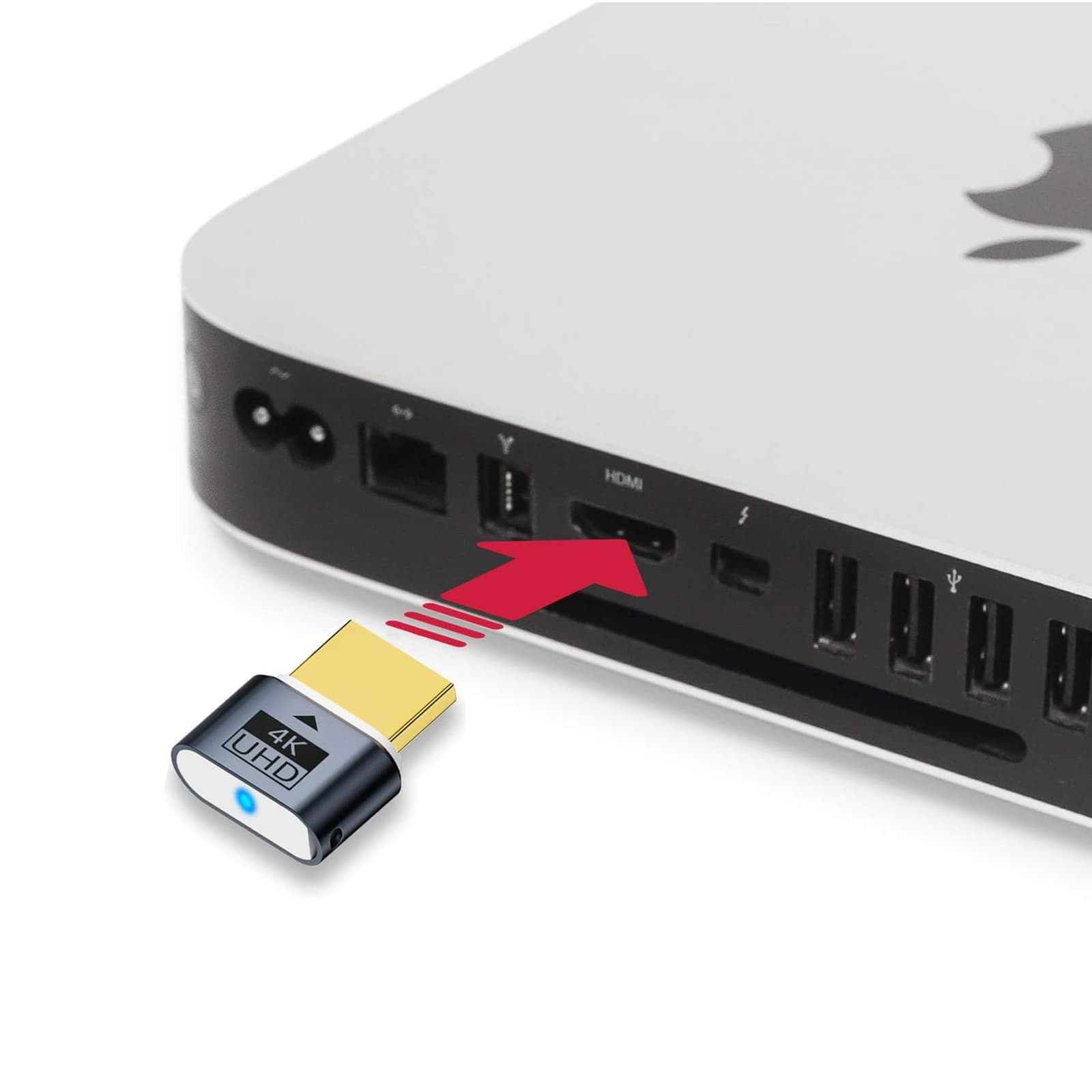وصلة HDMI محاكية للشاشة 4K لتحسين العرض والتحكم عن بعد - الكترونيات اخرى - صورة 1