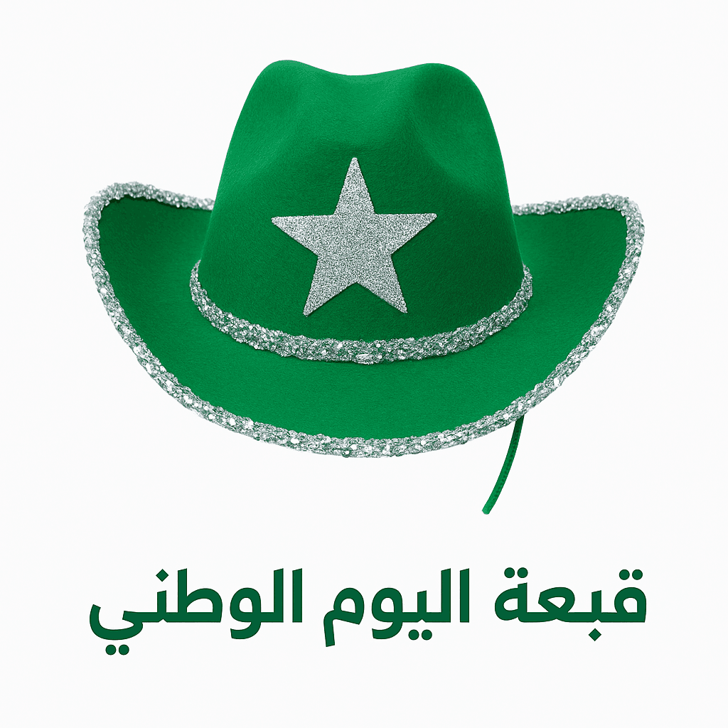 قبعة اليوم الوطني - هدايا - صورة 1