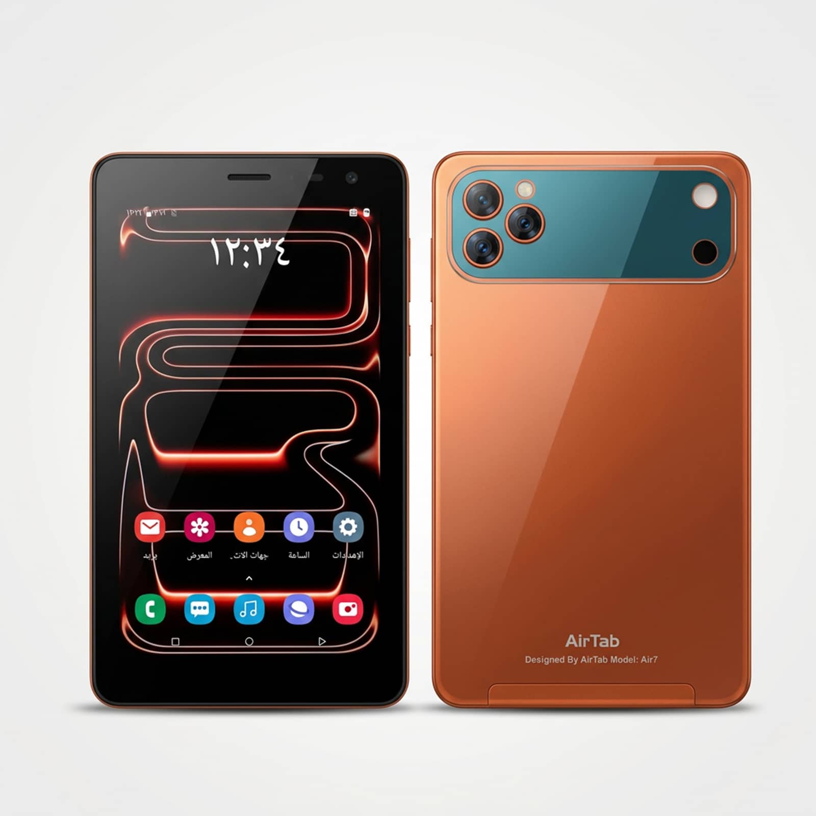 تابلت Air tap air 7 (ضمان عام ) + بكيبورد و ماوس بلوتوث
